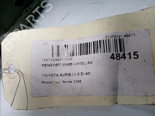 Used Front bumper reinforcement TOYOTA AURIS (_E15_) 2.0 D-4D (ADE150_, ADE150R) (126 hp) 28830873