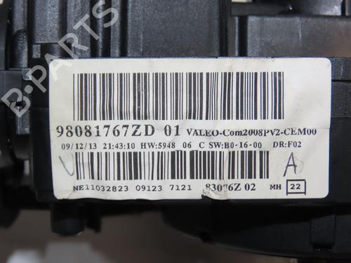 Steering column stalk PEUGEOT 208 I (CA_, CC_) 1.4 HDi | BP31077316I23