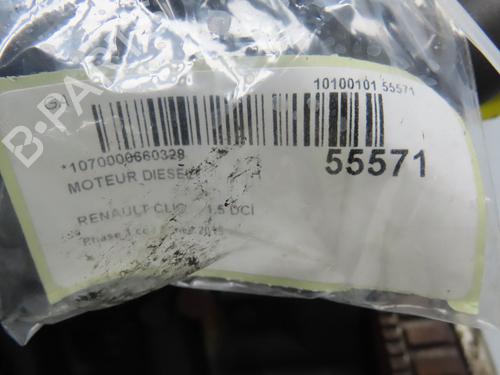 Motor RENAULT CLIO IV (BH_) 1.5 dCi 90 (90 hp) 31242407