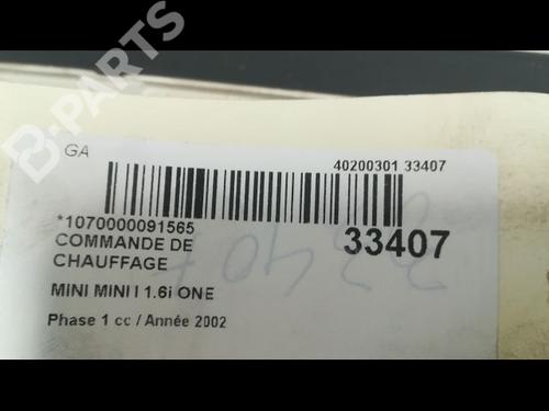 Climate control MINI MINI (R50, R53) One | BP9605735I5 