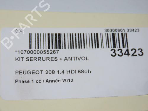 Used Electronic module Electronic module PEUGEOT 208 I (CA_, CC_) 1.4 HDi (68 hp) 14875111 14875111
