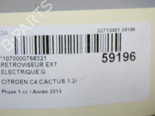 Retrovisor esquerdo CITROËN C4 CACTUS 1.2 VTi 82 | BP37275917C26 - Image 7