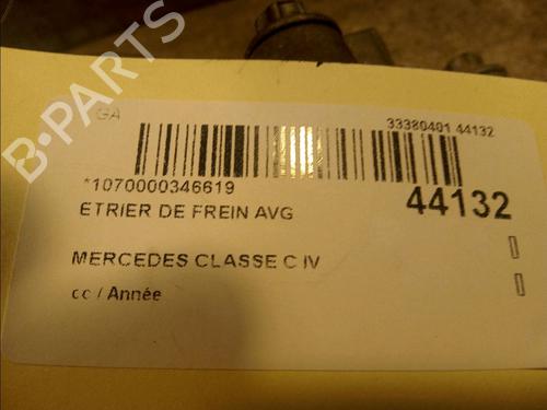 Used Left front brake caliper Left front brake caliper MERCEDES-BENZ C-CLASS (W205) C 180 (205.040, 205.140) (156 hp) 14878471 14878471