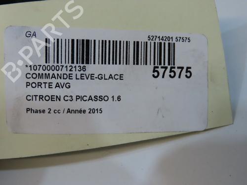 Left front window switch CITROËN C3 Picasso (SH_) 1.6 HDI 90 | BP36310579I27 - Image 3
