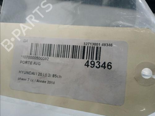 Left front door HYUNDAI i20 I (PB, PBT) 1.2 | BP18646102C2 