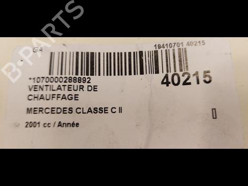 Used Heater blower motor MERCEDES-BENZ C-CLASS (W203) C 220 CDI (203.006) (136 hp) 9615265