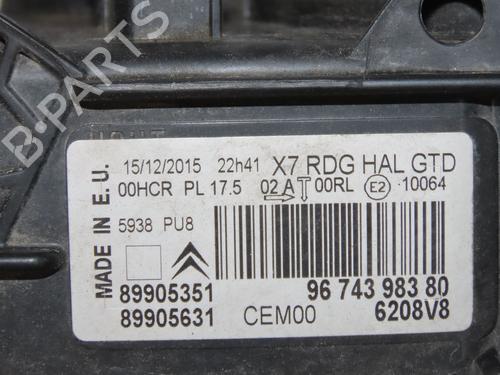 Left headlight CITROËN C5 III Break (RW_) 2.0 HDi 150 / BlueHDi 150 (RWRHEJ, RWRHE8) | BP36545232C28 - Image 3