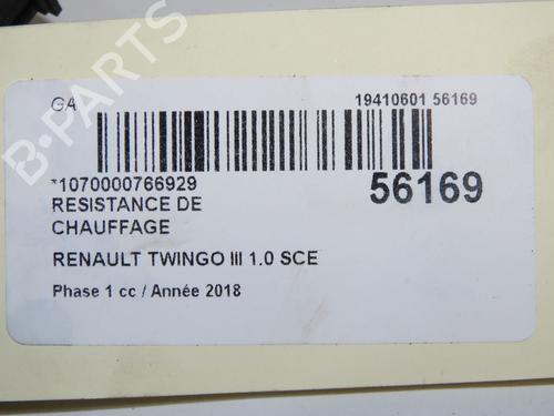 Heater resistor RENAULT TWINGO III (BCM_, BCA_) 1.0 SCe 70 | BP36493606M108 - Image 4