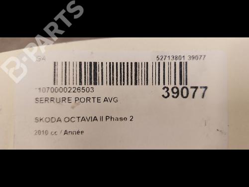 Front left lock SKODA OCTAVIA II Combi (1Z5) 1.6 TDI | BP9612784C98 