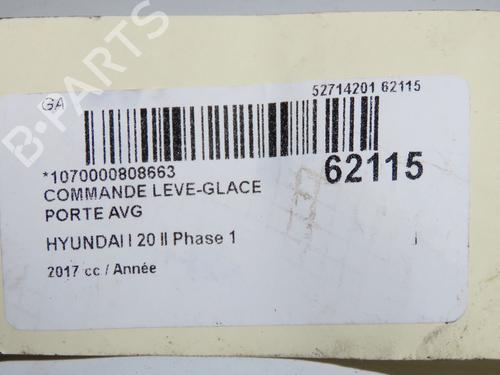 Left front window switch HYUNDAI i20 II (GB, IB) 1.2 | BP40554320I27 - Image 5