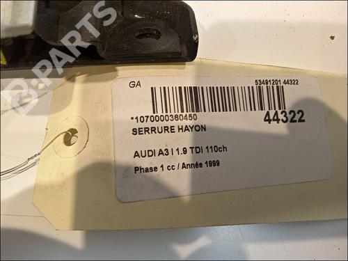 Tailgate lock AUDI A3 (8L1) 1.9 TDI | BP11103747C101 