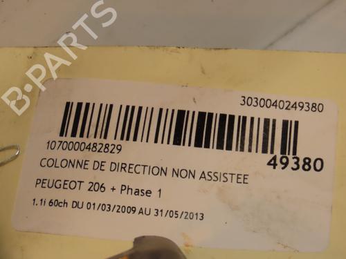 Used Steering column PEUGEOT 206+ (2L_, 2M_) 1.1 (60 hp) 16769522