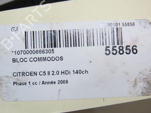 Used Steering column stalk CITROËN C5 III (RD_) 2.0 HDi 140 (RDRHF8, RDRHFA, RDRHA8, RDRHAJ) (140 hp) 30978846