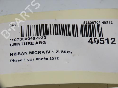 rear-left-belt-tensioner-nissan-micra-iv-k13k-k13kk-12-888451hb0b-2010-16832940 main image