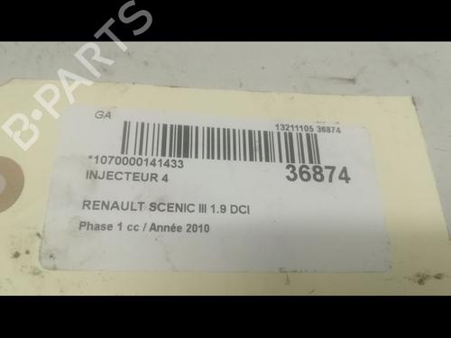 Used Injector RENAULT GRAND SCÉNIC III (JZ0/1_) 1.9 dCi (JZ0J, JZ0N, JZ1K, JZ1S) (131 hp) 9599968