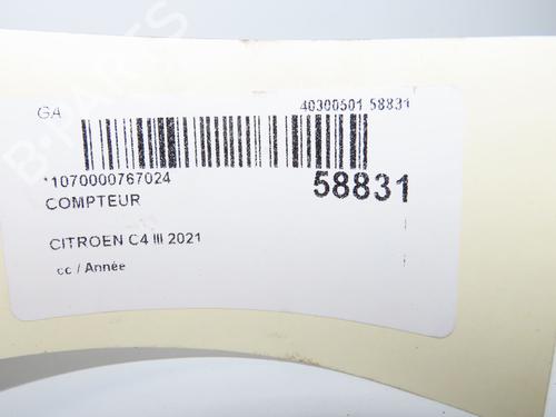 instrument-cluster-citroen-c4-iii-ba_-bb_-bc_-2020-40273973 main image