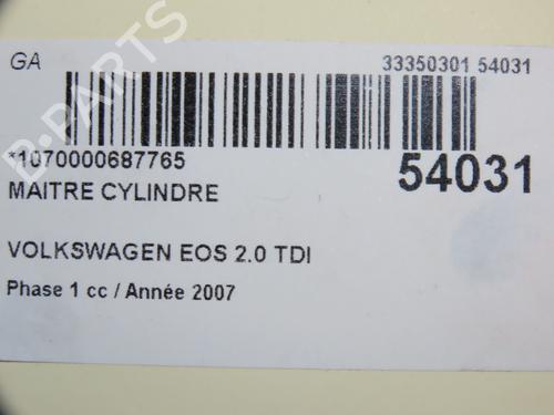 Używane Pompa hamulcowa VW EOS (1F7, 1F8) 2.0 TDI (140 hp) 30824907