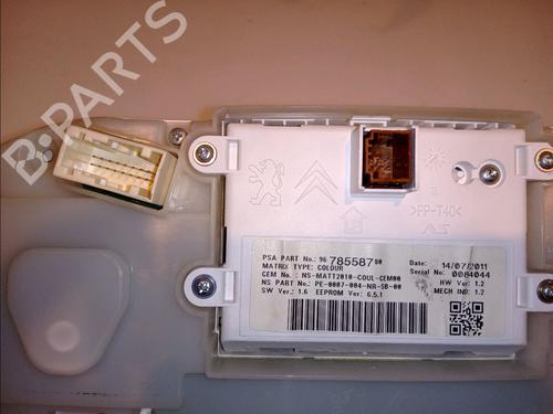 Used Instrument cluster PEUGEOT 208 I (CA_, CC_) 1.6 VTi (120 hp) 11226966