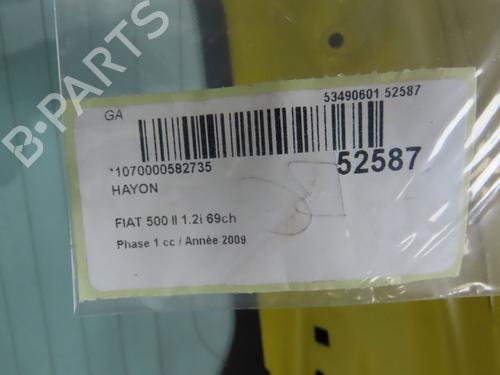 Used Tailgate FIAT 500 (312_) 1.2 (312AXA1A) (69 hp) 28802175