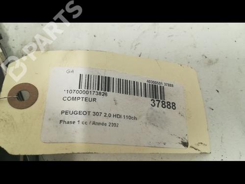 Instrument cluster PEUGEOT 307 (3A/C) 2.0 HDi 110 | BP9602144C47 