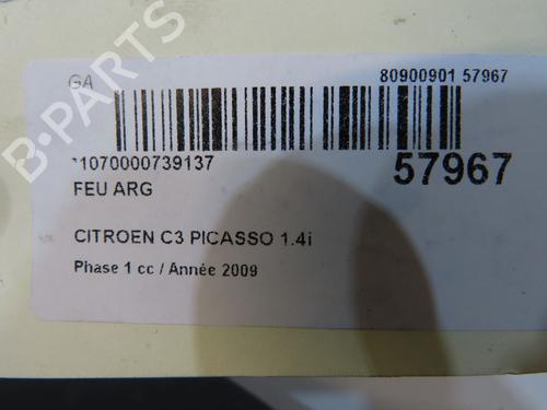 Used Left taillight Left taillight CITROËN C3 Picasso (SH_) 1.4 VTi 95 (SH8FSC, SH8FP0, SH8FP6) (95 hp) 39660535 39660535