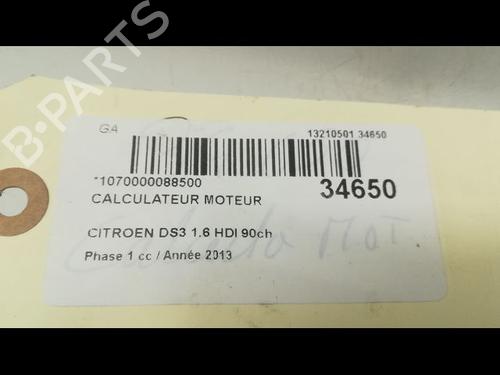 Engine control unit (ECU) CITROËN DS3 Convertible 1.6 HDi 90 | BP9596720M57 - Image 4