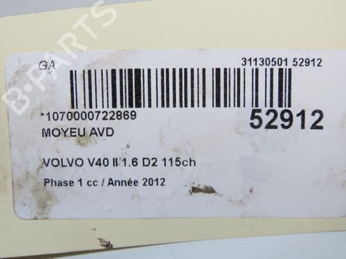 Used Left front steering knuckle Left front steering knuckle VOLVO V40 Cross Country (526) D2 (114 hp) 32511425 32511425