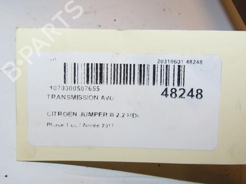 Used Left front driveshaft CITROËN JUMPER II Van 2.2 HDi 100 (101 hp) 16707320