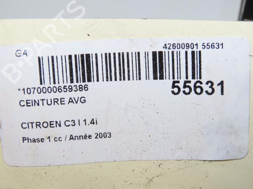 Venstre foran beltestrammer CITROËN C3 I (FC_, FN_) 1.4 i (73 hp) 32076118