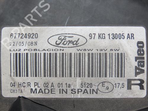 Right headlight FORD KA (RB_) 1.3 i ROCAM | BP28832493C29 