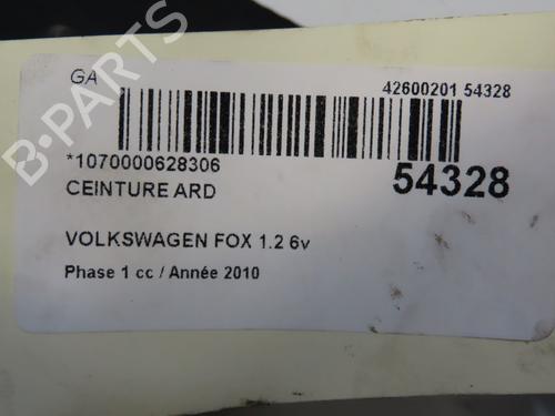 rear-right-belt-tensioner-vw-fox-hatchback-5z1-5z3-5z4-2003-2004-2005-2006-2007-2008-2009-2010-2011-2012-2013-2014-2015-28830661 main image