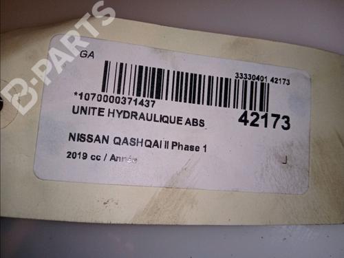 ABS pump NISSAN QASHQAI II SUV (J11, J11_) 1.5 dCi | BP11100272M43 