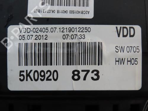 Instrument cluster VW GOLF VI Variant (AJ5) 1.4 TSI | BP28830447C47 - Image 3