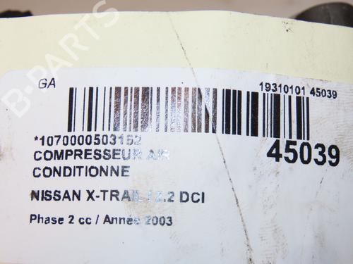 Used AC compressor AC compressor NISSAN X-TRAIL I (T30) 2.2 dCi 4x4 (136 hp) 16769475 16769475