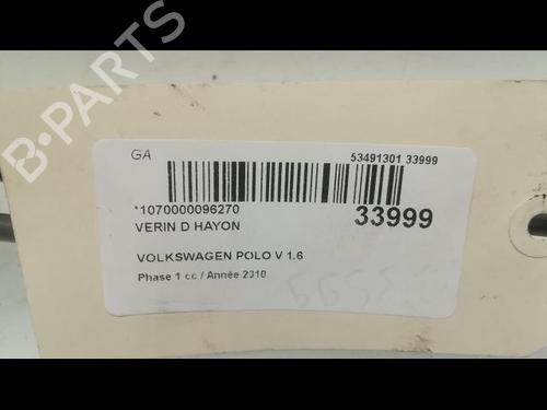 Used Tailgate lift support VW POLO V (6R1, 6C1) 1.6 TDI (90 hp) 14879605
