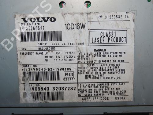 Radio VOLVO C30 (533) 1.6 D | BP36657625E6 - Image 4