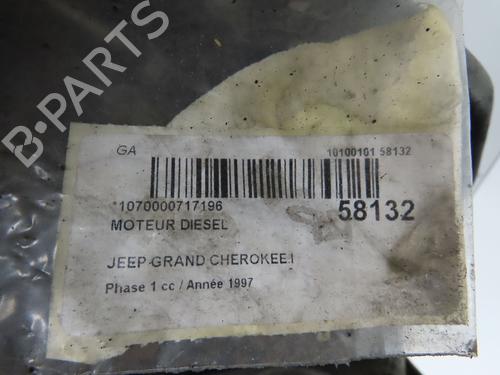 Used Engine Engine JEEP GRAND CHEROKEE I (ZJ, ZG) 2.5 TD 4x4 (Z) (115 hp) 40110547 40110547