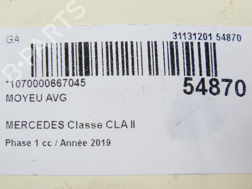 Used Right front steering knuckle MERCEDES-BENZ CLA (C118) AMG CLA 35 4-matic (118.351) (306 hp) 29345206