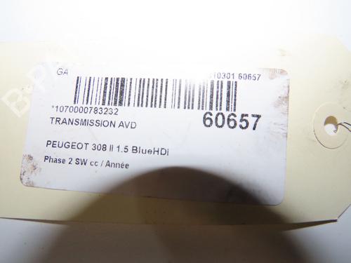 Used Right front driveshaft Right front driveshaft 39453435 39453435