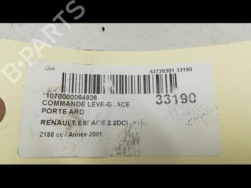 Right rear window switch RENAULT ESPACE III (JE0_)  | BP23176568I28 