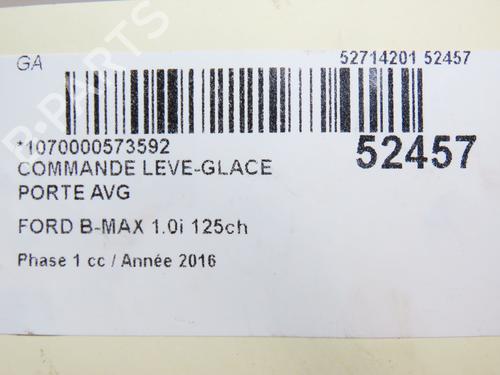 Used Left front window switch FORD B-MAX (JK) 1.0 EcoBoost (125 hp) 22996939