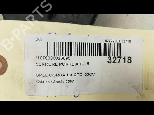 Rear left lock OPEL CORSA D (S07) 1.2 (L08, L68) | BP23177073C100 