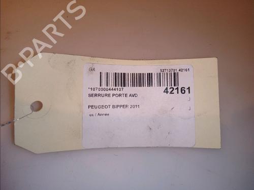 Front right lock PEUGEOT BIPPER Tepee 1.4 | BP13399030C97 