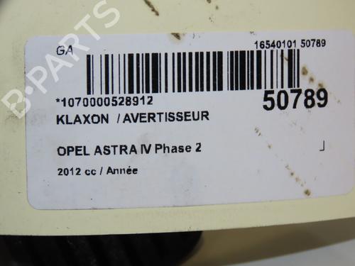 Horn OPEL ASTRA J (P10) 1.7 CDTI (68) | BP17868056E13 