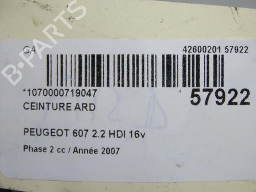 Rear right seatbelt PEUGEOT 607 (9D, 9U) 2.2 HDi | BP33728083I28 - Image 5