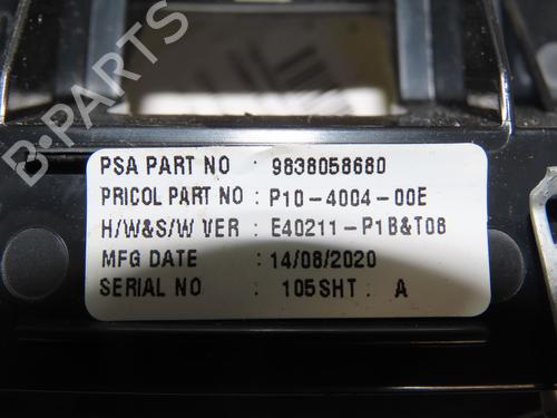 Instrument cluster CITROËN AMI (9A_) Electric (9AZ2CA) | BP36494555C47 - Image 3
