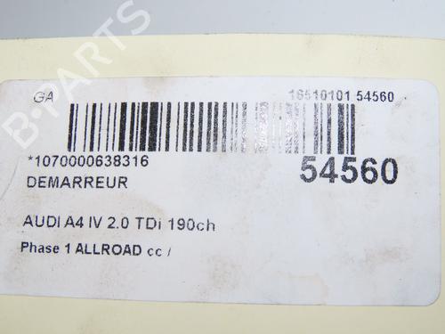 Anlasser für AUDI A4 B9 (8W2, 8WC) 2.0 TDI (190 hp) 31284213