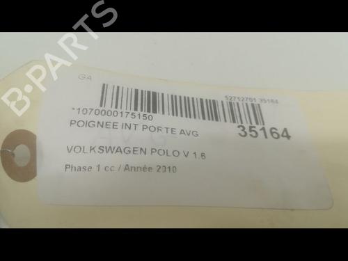 Used Front left interior door handle Front left interior door handle VW POLO V (6R1, 6C1) 1.6 TDI (90 hp) 9602193 9602193