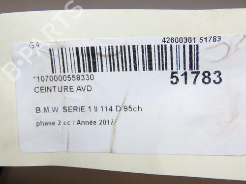 front-right-belt-tensioner-bmw-1-f20-2011-2012-2013-2014-2015-2016-2017-2018-2019-26381243 main image