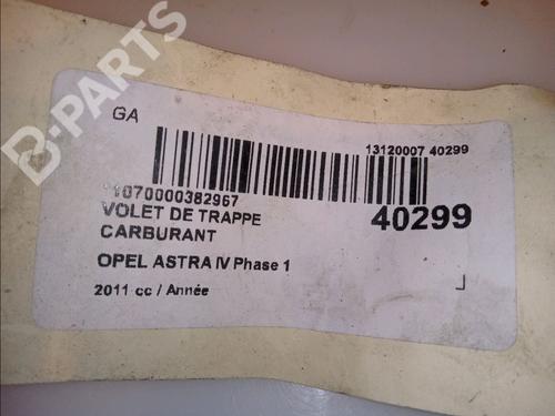 Fuel flap OPEL ASTRA J (P10) 1.7 CDTI (68) | BP11921328C131 